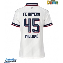 Bayern Munich Aleksandar Pavlovic #45 Bortedrakt Dame 2026-27 Kortermet